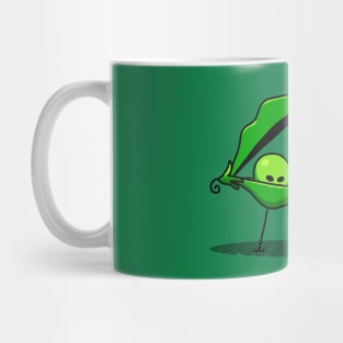 We Came In Peas Alien UFO Space We Come In Peace Funny Alien Mug